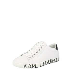 Karl Lagerfeld Rövid szárú edzőcipők 'KUPSOLE II'  fehér / fekete