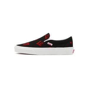 VANS Belebújós cipők 'Classic'  piros / fekete