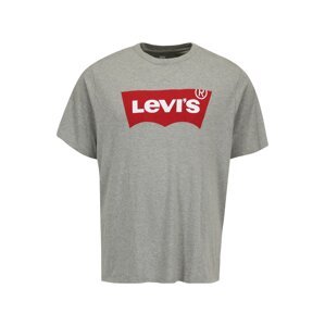 Levi's® Big & Tall Póló  szürke melír / fehér / piros