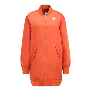Nike Sportswear Átmeneti dzseki  narancs / fehér