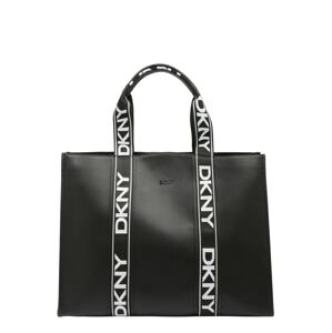 DKNY Shopper táska 'CASSIE'  fekete / fehér