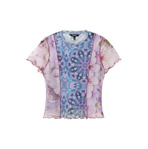 Desigual Shirt 'COPENHAGUE'  azúr / rózsaszín / pitaja / krém