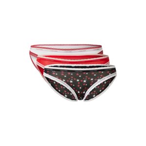 Calvin Klein Underwear Slip  fekete / fehér / piros