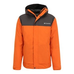 COLUMBIA Kültéri kabátok 'Horizon'  fekete / sötét narancssárga