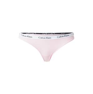 Calvin Klein Underwear String bugyik  világos-rózsaszín / fekete / világosszürke / fehér