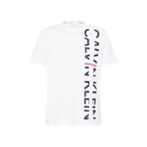 Calvin Klein Póló  rózsaszín / fekete / fehér