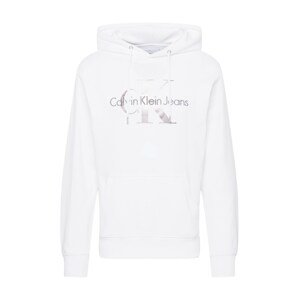 Calvin Klein Jeans Tréning póló  fehér / ezüst / ezüstszürke