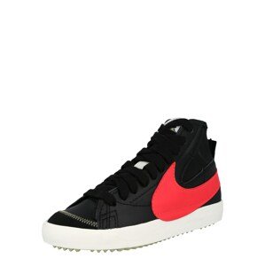 Nike Sportswear Magas szárú edzőcipők 'Blazer Mid '77 Jumbo'  fekete / piros