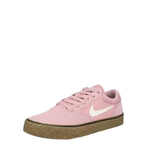 Nike SB Rövid szárú edzőcipők 'Chron 2'  világos-rózsaszín / piszkosfehér