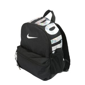 Nike Sportswear Hátizsák 'Nike Brasilia JDI'  fekete / narancs / ezüst / szürke