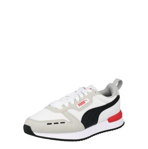 PUMA Sportcipő  fehér / fekete / piros / világosszürke