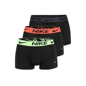 NIKE Sport alsónadrágok  fekete / kék / zöld / narancs