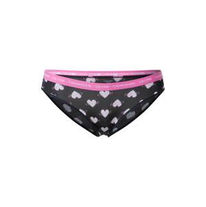 Calvin Klein Underwear Slip  fekete / fehér / rózsaszín