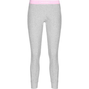 Calvin Klein Underwear Pizsama nadrágok  fehér / rózsa / szürke melír