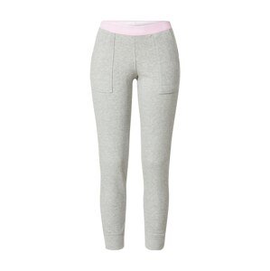 Calvin Klein Underwear Pizsama nadrágok  szürke melír / rózsa / fehér