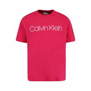 Calvin Klein Big & Tall Póló  rózsaszín / fehér