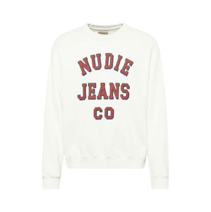 Nudie Jeans Co Tréning póló 'Lasse'  kék / piros / fehér