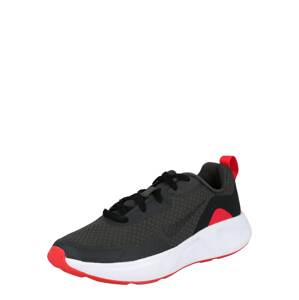 Nike Sportswear Sportcipő  sötétszürke / fekete / neonpiros
