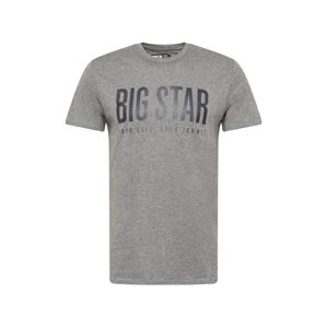 Big Star Póló 'CIESZBOR'  szürke melír / fekete