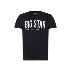 Big Star Póló 'CIESZBOR'  fekete / fehér