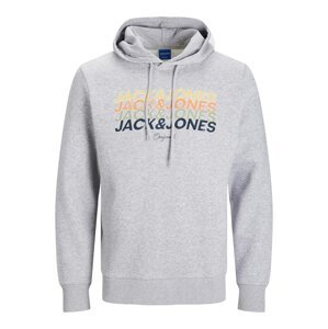 JACK & JONES Tréning póló 'Brady'  sárga / narancs / olíva / tengerészkék / szürke melír