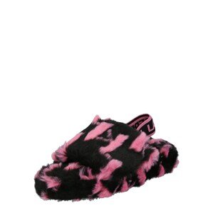 Karl Lagerfeld Házi cipő  fekete / rózsaszín