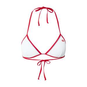 DIESEL Bikini felső 'CALYPSOS'  piros / fehér