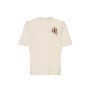 Santa Cruz T-Shirt  piszkosfehér / korál / fehér / zöld / krém