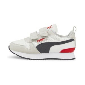 PUMA Sportcipő  fehér / világosszürke / tengerészkék / piros