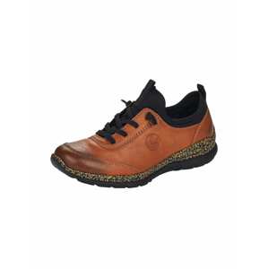 Rieker Fűzős cipő  világos bézs / barna / fekete
