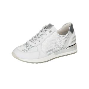 REMONTE Rövid szárú edzőcipők  fehér / ezüst