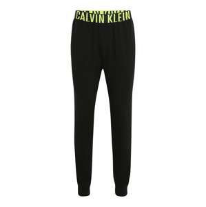 Calvin Klein Underwear Pizsama nadrágok  fekete / limone
