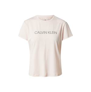 Calvin Klein Performance Funkcionális felső  rózsaszín / ezüst