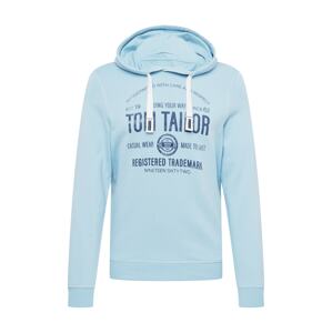 TOM TAILOR Tréning póló  sötétkék / fehér / világoskék