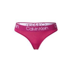 Calvin Klein Underwear String bugyik 'THONG'  fehér / rózsaszín