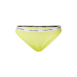 Calvin Klein Underwear Slip  sárga / fehér / fekete