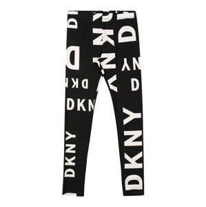DKNY Leggings  fehér / fekete