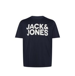 Jack & Jones Plus Póló  éjkék / fehér