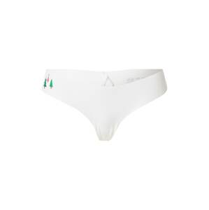 AERIE Bikini nadrágok  fehér / zöld