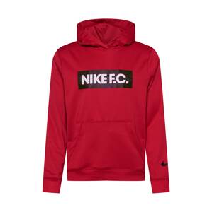 Nike Sportswear Tréning póló  fehér / fekete / vörösáfonya