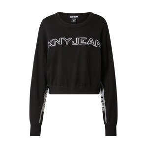 DKNY Pullover  fehér / fekete