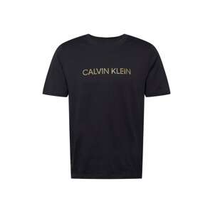 Calvin Klein Performance Póló  olíva / fekete