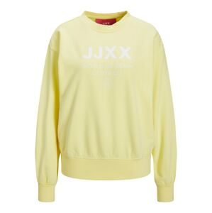 JJXX Tréning póló 'Beatrice'  sárga / fehér