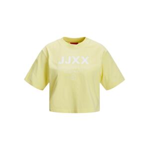 JJXX Póló 'Brook'  világos sárga / fehér