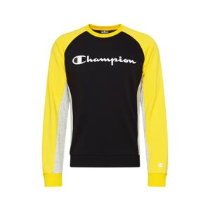 Champion Authentic Athletic Apparel Tréning póló  fekete / sárga / fehér