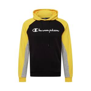 Champion Authentic Athletic Apparel Tréning póló  sárga / szürke melír / fekete / fehér