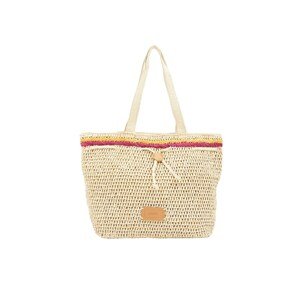 ESPRIT Shopper táska 'Delia'  rózsaszín / aranysárga / világos bézs