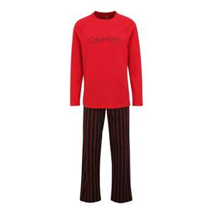 Calvin Klein Underwear Pizsama  piros / fekete