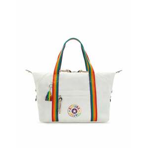 KIPLING Shopper táska 'ART M AC'  vegyes színek / természetes fehér