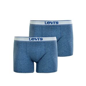 LEVI'S Boxeralsók  kék / kék melír / fehér